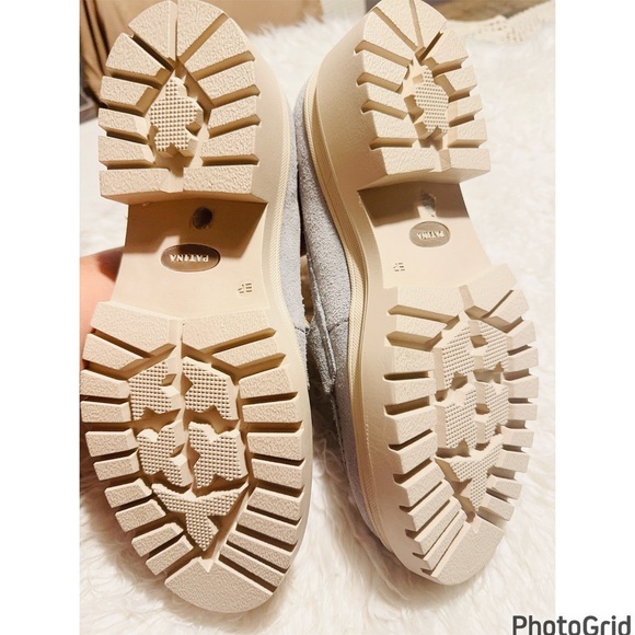 Patina Zoe Suede Blue Loafers - Picture 7 of 10